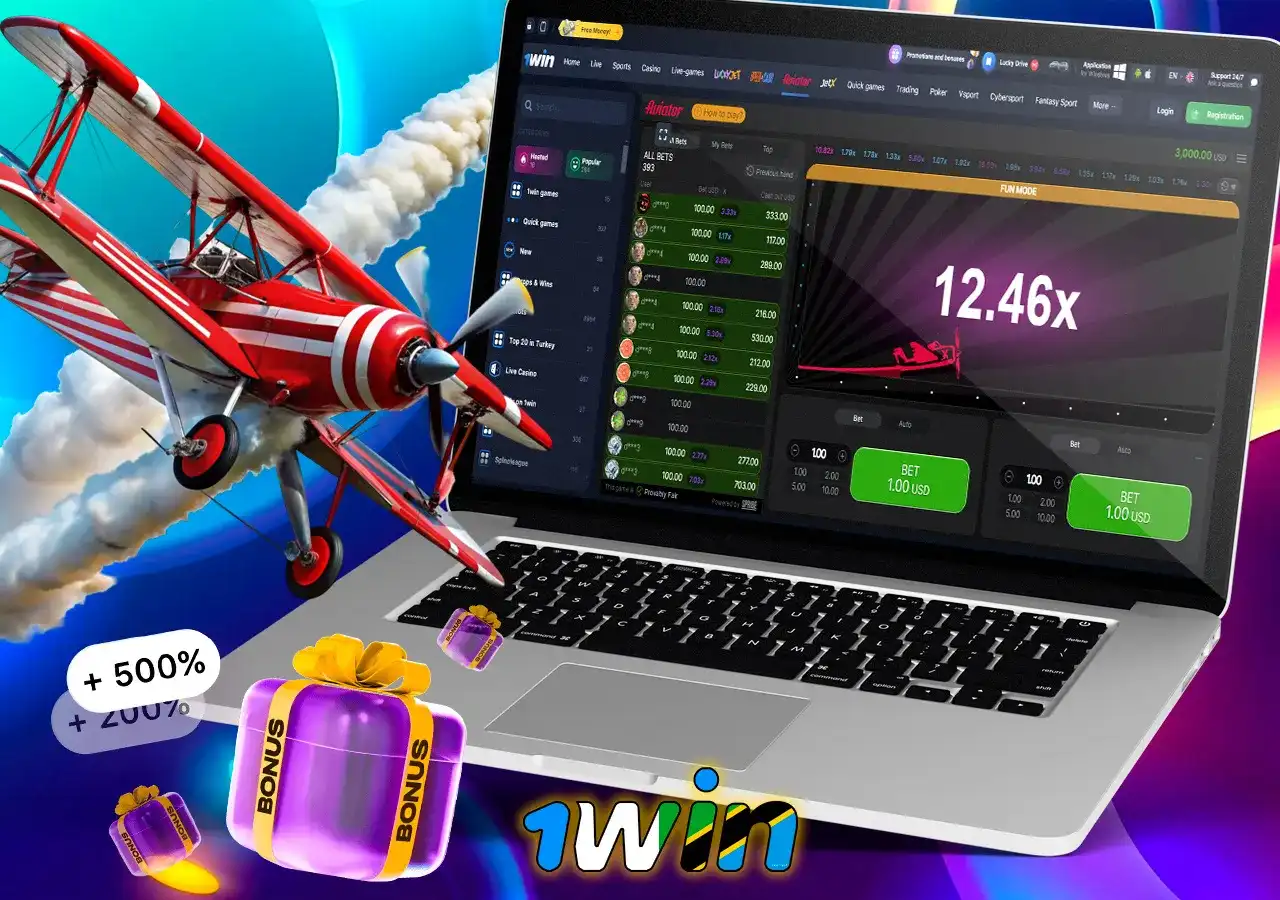 Aviator: The thrilling crash-slot game for players in Tanzania