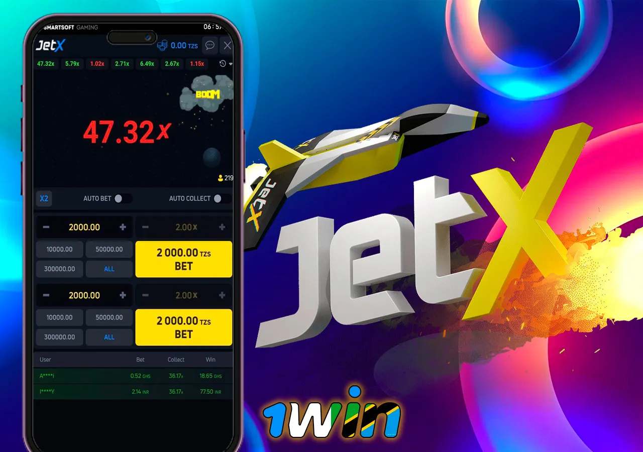 Space crash game JetX