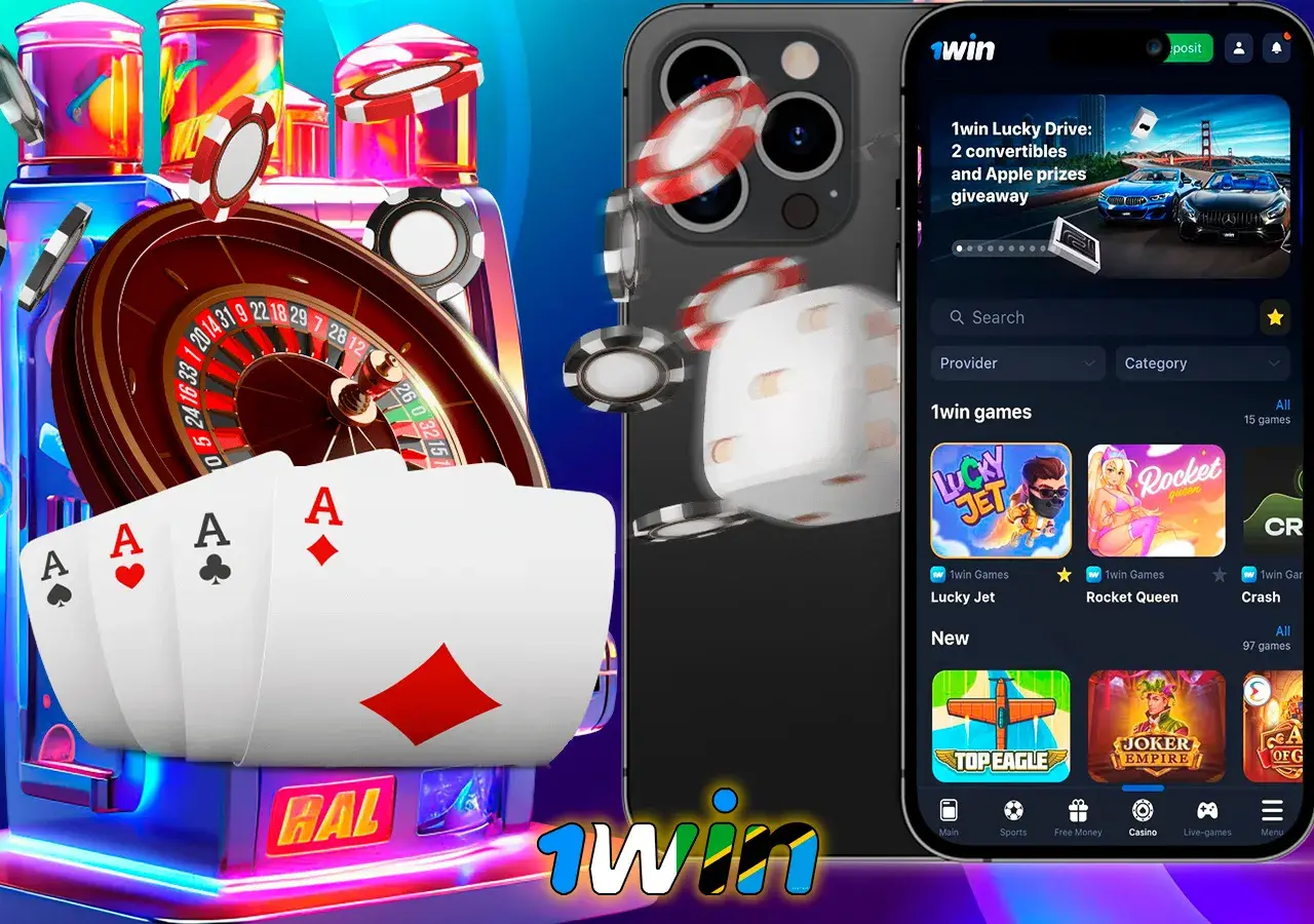 A glance at the extensive selection of games and slots available in the casino